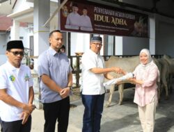 Penjabat Wali Kota Kotamobagu Serahkan 5 Hewan Qurban dari Pemerintah Provinsi Sulawesi Utara untuk Perayaan Idul Adha 1445 H