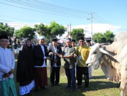 Pj. Wali Kota Kotamobagu Tinjau Penyembelihan Hewan Qurban di Kelurahan Motoboi Kecil: Teladani Semangat Gotong Royong