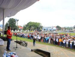 Salurkan Bantuan untuk Korban Bencana di Kabupaten Bolaang Mongondow, Pj. Wali Kota Kotamobagu Abdullah Mokoginta