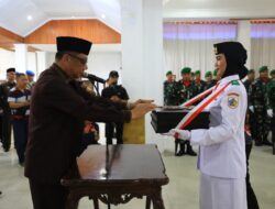 Pj. Wali Kota Kotamobagu Abdullah Mokoginta Pimpin Upacara Pemindahan Duplikat Bendera Merah Putih: Awal dari Puncak Peringatan Kemerdekaan