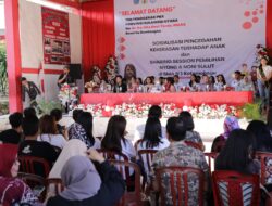 Pj. Wali Kota Kotamobagu Hadiri Sosialisasi Pencegahan Kekerasan Terhadap Anak dan Sharing Session Nyong-Noni Sulut 2024 di SMA Negeri 1 Kotamobagu