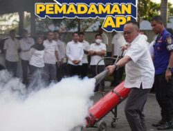 KPP Pratama Kotamobagu Gelar Simulasi Penanganan Bencana Bersama Satpol PP dan Damkar, Pegawai Siap Hadapi Situasi Darurat!