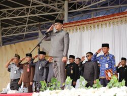 Meriahkan HUT ke-60 Provinsi Sulut, Sekda Kotamobagu Pimpin Upacara di Alun-alun Boki Hontinimbang