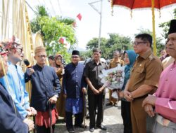 Pj. Wali Kota Kotamobagu, Abdullah Mokoginta, dan Ketua Tim Penggerak PKK Gelar Kunjungan Kerja dan Silaturahmi di Kecamatan Kotamobagu Utara