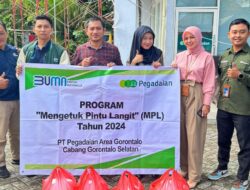 Pegadaian Gorontalo Galakkan Program ‘Mengetuk Pintu Langit’, Berbagi Berkah di Bulan Agustus