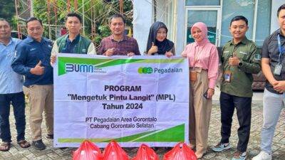 Pegadaian Gorontalo Galakkan Program ‘Mengetuk Pintu Langit’, Berbagi Berkah di Bulan Agustus