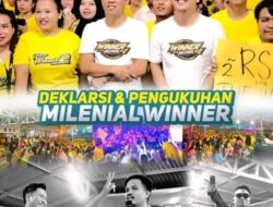 Deklarasi Akbar Milenial: Dukungan Ribuan Generasi Muda untuk The Winner di Pilwako Kotamobagu 2024