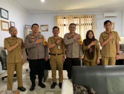 Dinas Kominfo Kotamobagu Terima Kunjungan Silaturahmi Wakapolres