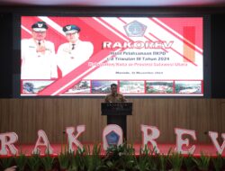 Optimalkan Pembangunan, Pj. Wali Kota Kotamobagu Paparkan Capaian RKPD dalam Rakor di Manado