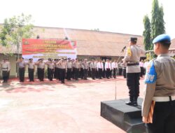 Polres Kotamobagu Gelar Upacara Kenaikan Pangkat dan Penghargaan untuk Personel Berprestasi