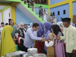 Pererat Silaturahmi Pascalebaran, Wali Kota Kotamobagu dan Ketua TP-PKK Hadiri Halal Bi Halal di Kopandakan Satu