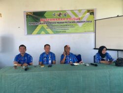 Wujudkan Ekonomi Kerakyatan, Musyawarah Pembentukan Koperasi Merah Putih Digelar di Kelurahan Upai