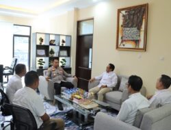 Kapolres Kotamobagu Terima Kunjungan Plt. Kepala Balai TNBNW, Bahas Tindak Lanjut Operasi PETI di Desa Mengkang