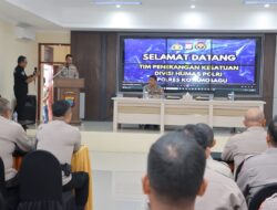 Kapolres Kotamobagu Sambut Tim Divisi Humas Polri: Era Digital, Humas Jadi Garda Terdepan Komunikasi Publik
