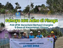 Cahaya Idul Adha Menyapa Pinogu: PLN UP2K Gorontalo Nyalakan Harapan di 5 Desa Terpencil