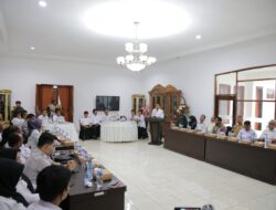 Wali Kota Kotamobagu Pimpin Pertemuan Strategis se-BMR: Dorong Sinergi Daerah dan Wujudkan Universitas Negeri