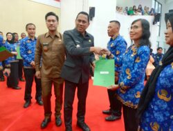 Wali Kota Kotamobagu Serahkan SK Pengangkatan Tahap I kepada 422 PPPK