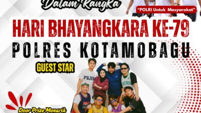 Besok! Jalan Sehat Polres Kotamobagu Siap Semarakkan Hari Bhayangkara ke-79, Hadiah Melimpah Siap Dibagikan!