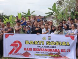 “Polri Hadir untuk Masyarakat”: Polres Kotamobagu Gelar Bakti Sosial di TPU Mogolaing Sambut Hari Bhayangkara ke-79
