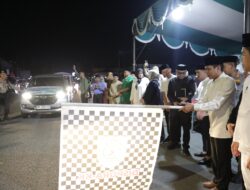 Wali Kota Kotamobagu, dr. Wenny Gaib, Sp.M Lepas Ribuan Peserta Pawai Takbir Idul Adha 1446 H
