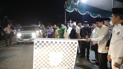 Wali Kota Kotamobagu, dr. Wenny Gaib, Sp.M Lepas Ribuan Peserta Pawai Takbir Idul Adha 1446 H