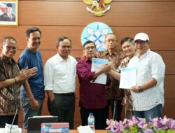 DEWAN PERS Saksikan Atas ; Penandatanganan Panitia Bersama Konggres Persatuan Wartawan Indonesia (PWI)