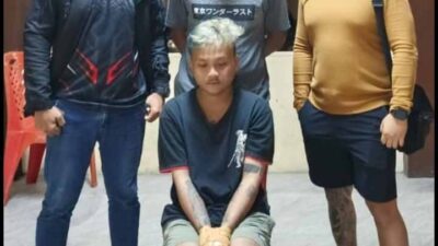 Tim Resmob Polres Kotamobagu Tangkap Pelaku Penganiayaan Di Depan Toko Abdi