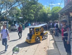 Antisipasi Tawuran Susulan, Sat Samapta Polres Kotamobagu Lakukan Penjagaan di SMA N 1