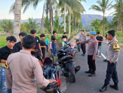 Polsek Dumoga Timur Giat Operasi Penertiban Kamtibmas