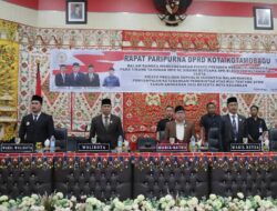 Wali Kota dan Wakil Wali Kota Kotamobagu Hadiri Rapat Paripurna Mendengarkan Pidato Presiden RI Jelang HUT ke-80 Kemerdekaan