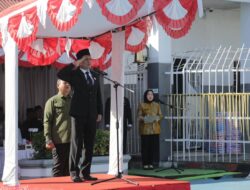 Wali Kota Kotamobagu Pimpin Upacara HUT ke-80 RI, Dirangkaikan dengan Penyerahan Remisi di Rutan Kelas II B