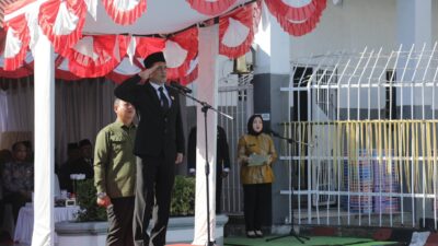 Wali Kota Kotamobagu Pimpin Upacara HUT ke-80 RI, Dirangkaikan dengan Penyerahan Remisi di Rutan Kelas II B