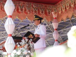 Wali Kota Kotamobagu Pimpin Upacara HUT ke-80 RI di Alun-Alun Boki Hontinimbang