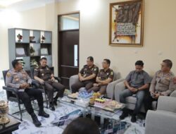 Perkuat Sinergi Hukum, Kapolres Kotamobagu Terima Kunjungan Aspidmil Kejati Sulut