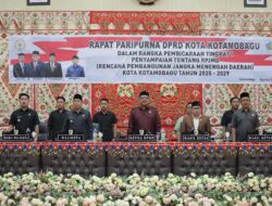 Wali Kota Kotamobagu Sampaikan Ranperda RPJMD 2025–2029 di Rapat Paripurna DPRD