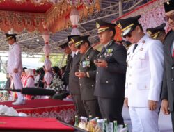 Kapolres Kotamobagu Hadiri Upacara Detik-detik Proklamasi Bersama Forkopimda