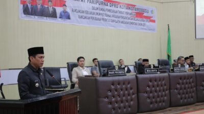 Wali Kota Weny Gaib Sampaikan Rancangan Perubahan APBD 2025 di DPRD Kotamobagu