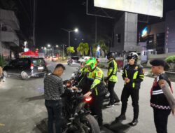 Kasat Lantas Baru Tekadkan “Kotamobagu Zero Knalpot Brong”, 55 Pelanggar Terjaring Operasi