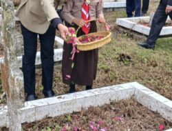 Wali Kota dan Wakil Wali Kota Kotamobagu Bersama Forkopimda Gelar Ziarah Nasional di TMP Mongkonai Barat