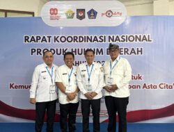 Wali Kota Kotamobagu Hadiri Rakornas Produk Hukum Daerah 2025 di Kendari, Bahas Kemudahan Investasi dan Asta Cita