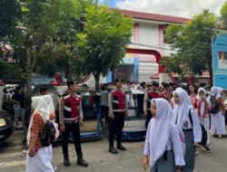 Tim Pantera Polres Kotamobagu Lakukan Patroli Di Sekolah-sekolah Cegah Tawuran Antar Pelajar