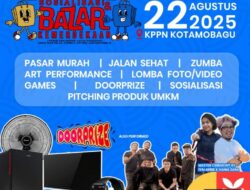 Meriahkan HUT RI ke-80, KPPN Kotamobagu Gelar Sosialisasi dan Bazar Kemerdekaan