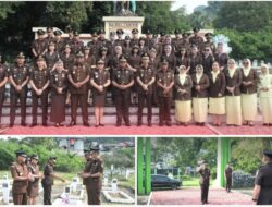 Peringati Harla Kejaksaan ke-80, Kejari Kotamobagu Gelar Ziarah ke TMP Mongkonai