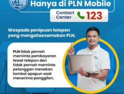 PLN Tegaskan: Waspada Penipuan Telepon, Gunakan Layanan Resmi Hanya di PLN Mobile