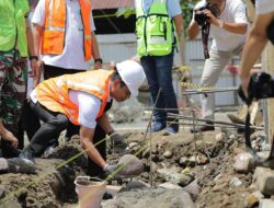 Wali Kota Kotamobagu Resmikan Peletakan Batu Pertama Pembangunan Laboratorium Kesehatan Masyarakat
