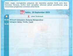 PLN UP3 Kotamobagu Lakukan Pemeliharaan Listrik Demi Peningkatan Keandalan Pasokan di Bolmong