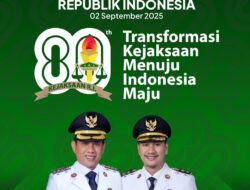 Pemkot Kotamobagu Ucapkan Selamat HUT ke-80 Kejaksaan RI: Perkuat Sinergi Menuju Indonesia Maju