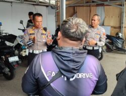 Lewat Program “Motabi” Moyotakin GO-JEK, Sat Lantas Polres Kotamobagu Latih Komunitas Ojek Safety Riding