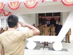 Wali Kota Kotamobagu Pimpin Upacara HAORNAS ke-42: Olahraga Satukan Masyarakat dan Bangun Karakter