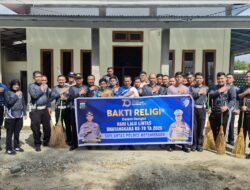 Satlantas Polres Kotamobagu Gelar Bakti Religi di Tiga Rumah Ibadah Sambut HUT Lalu Lintas ke-70